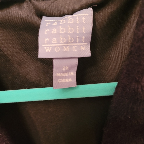 Rabbit brand plush coat - Picture 2 of 2